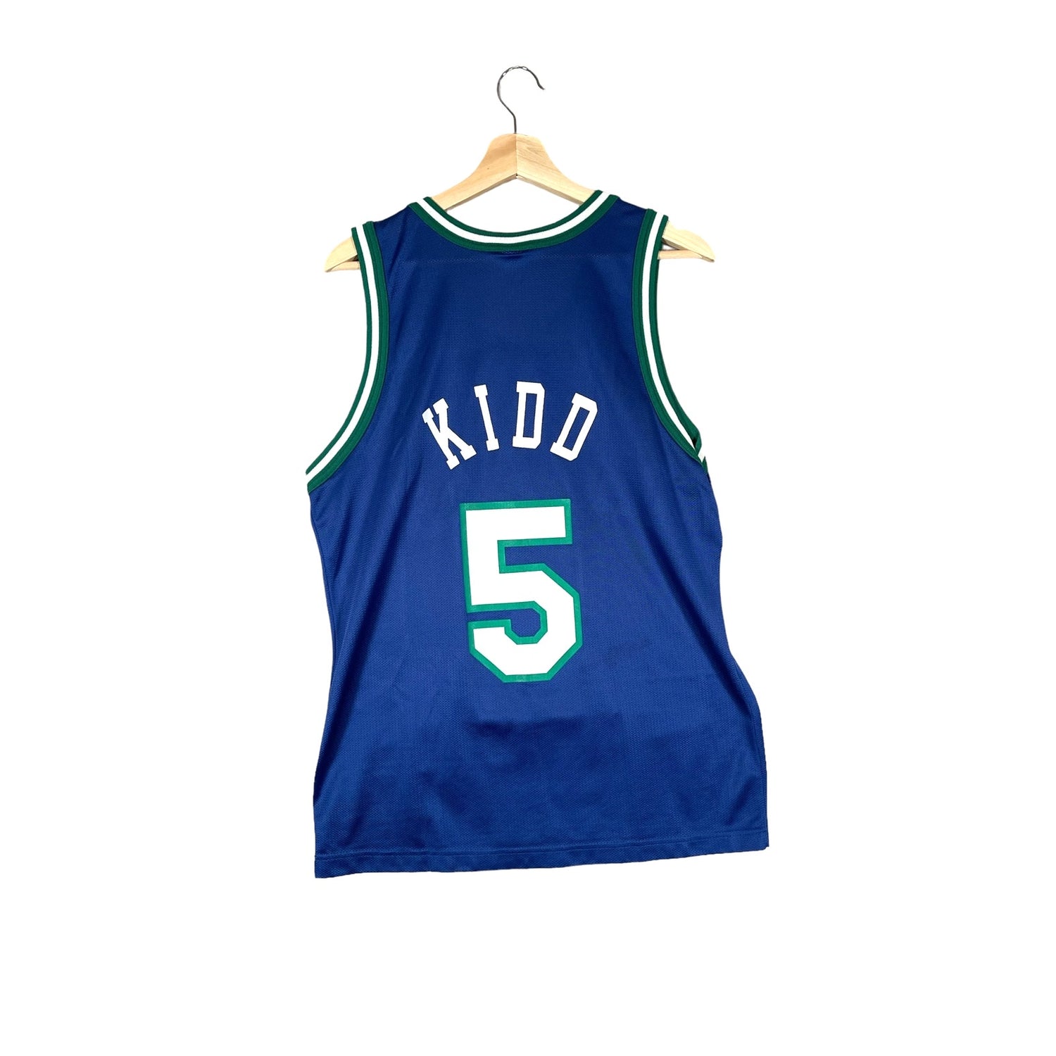 Vintage 1990's Dallas Mavericks Jason Kidd Away Champion Jersey