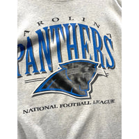 Vintage 1990's Carolina Panthers NFL Big Logo Graphic T-Shirt