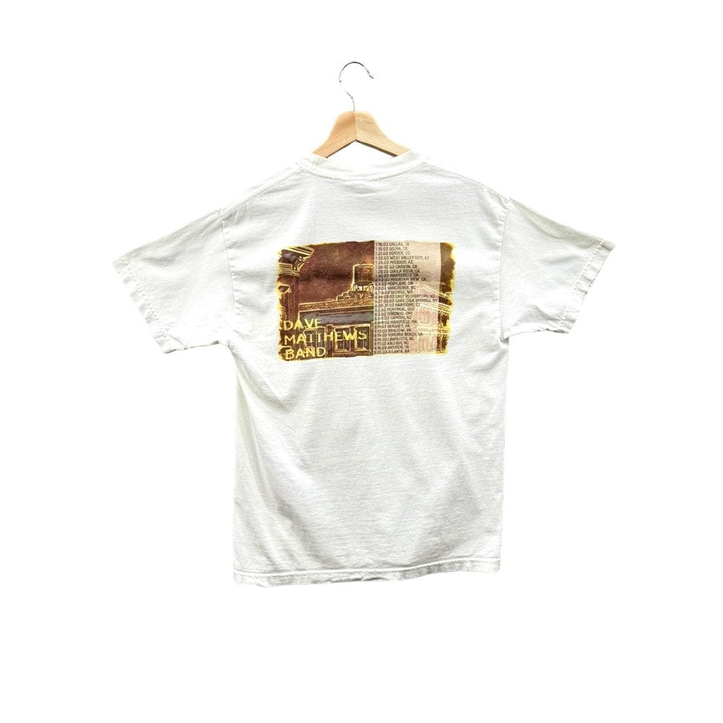 Vintage 2003 Dave Matthews Band Summer Tour Graphic T-Shirt