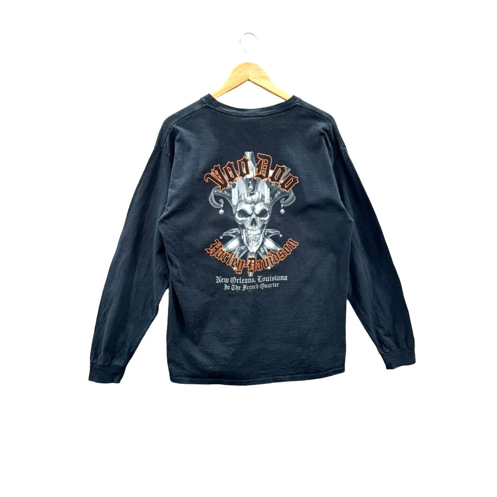2000's Harley-Davidson NOLA Voodoo L/S Graphic T-Shirt