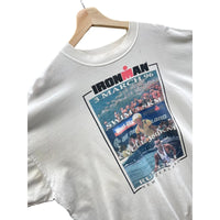 Vintage 1996 Ironman Running Marathon New Zealand Graphic Tee