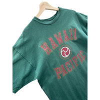 Vintage 1990's Hawaii Pacific University Distressed College Crest Tee