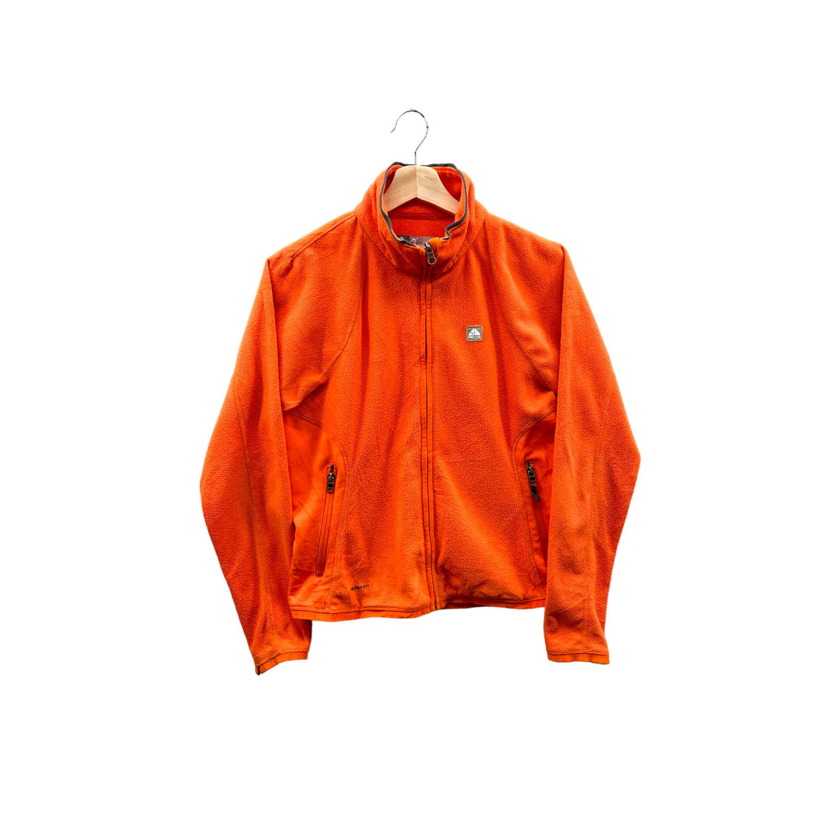 Vintage Nike ACG Outer Layer 3 ThermaFit Orange Fleece Pullover