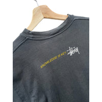 Vintage 1990's Stussy Knowledge Is Key Graphic T-Shirt