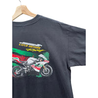 Vintage Triumph Castrol Motorcycle Racing Graphic T-Shirt