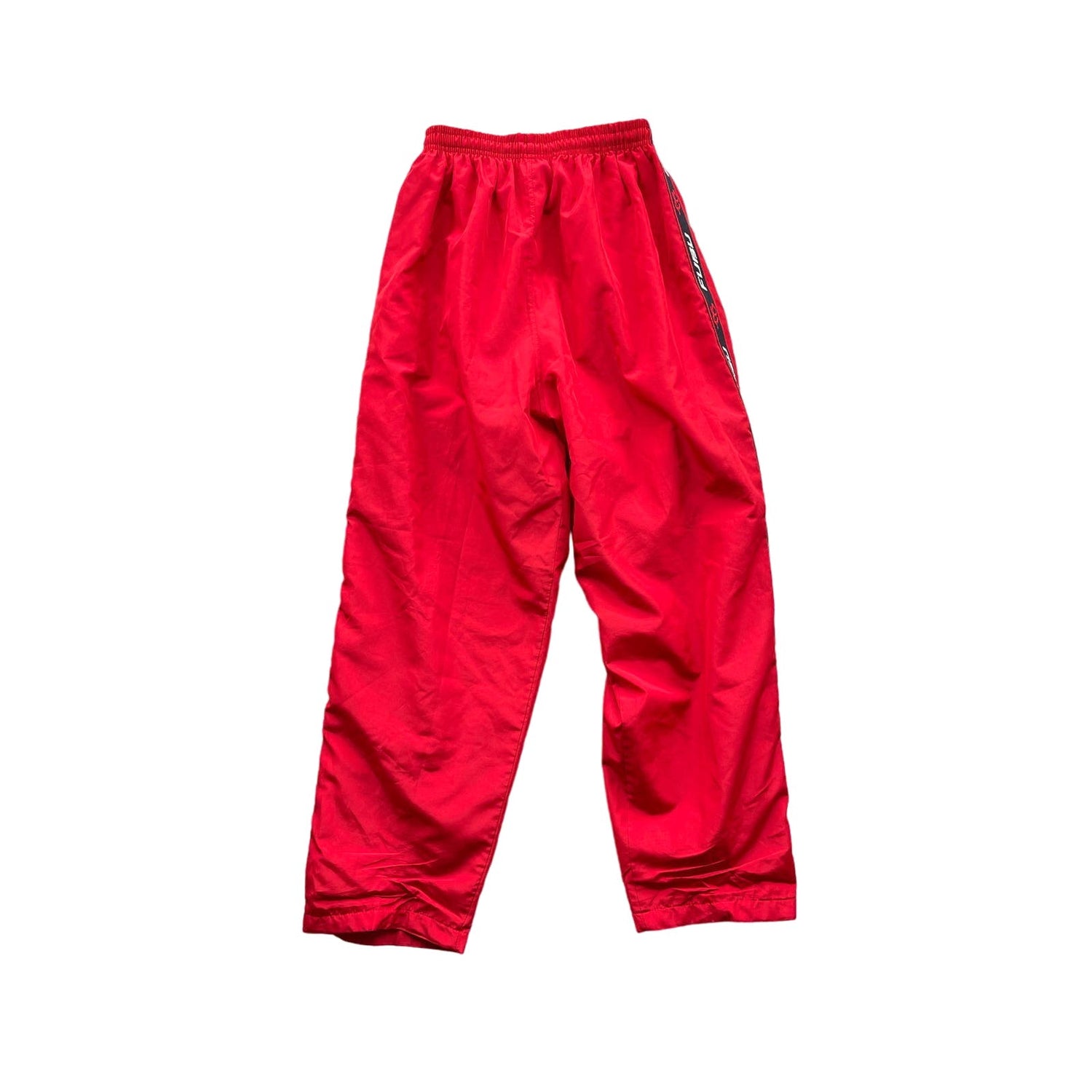 Vintage Fubu Sport Red Striped Track Pants