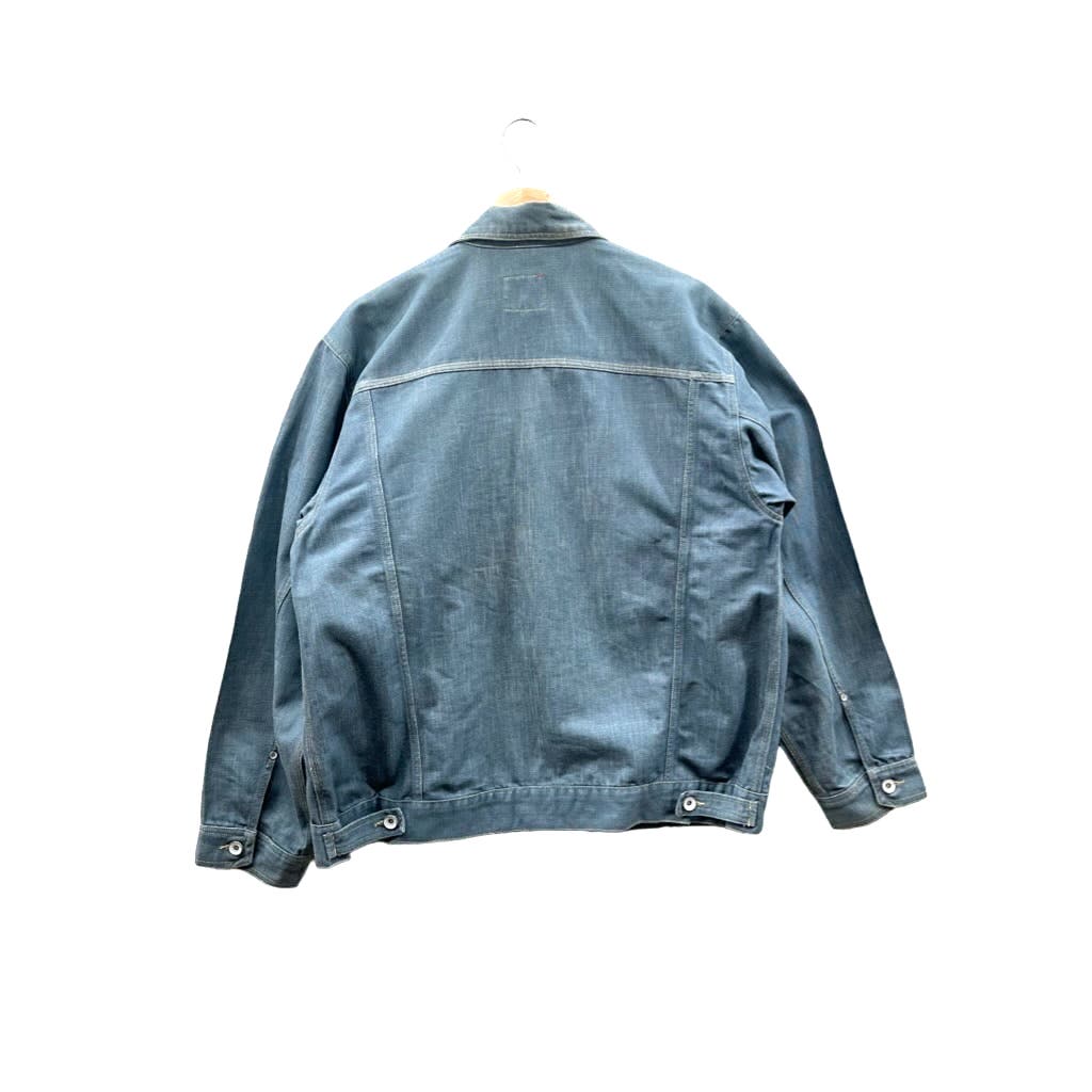 Vintage Quiksilver Denim Development Denim Trucker Jacket