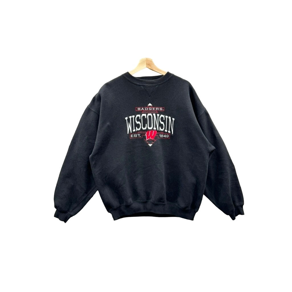 1990's Wisconsin University Badgers Embroidered Crewneck