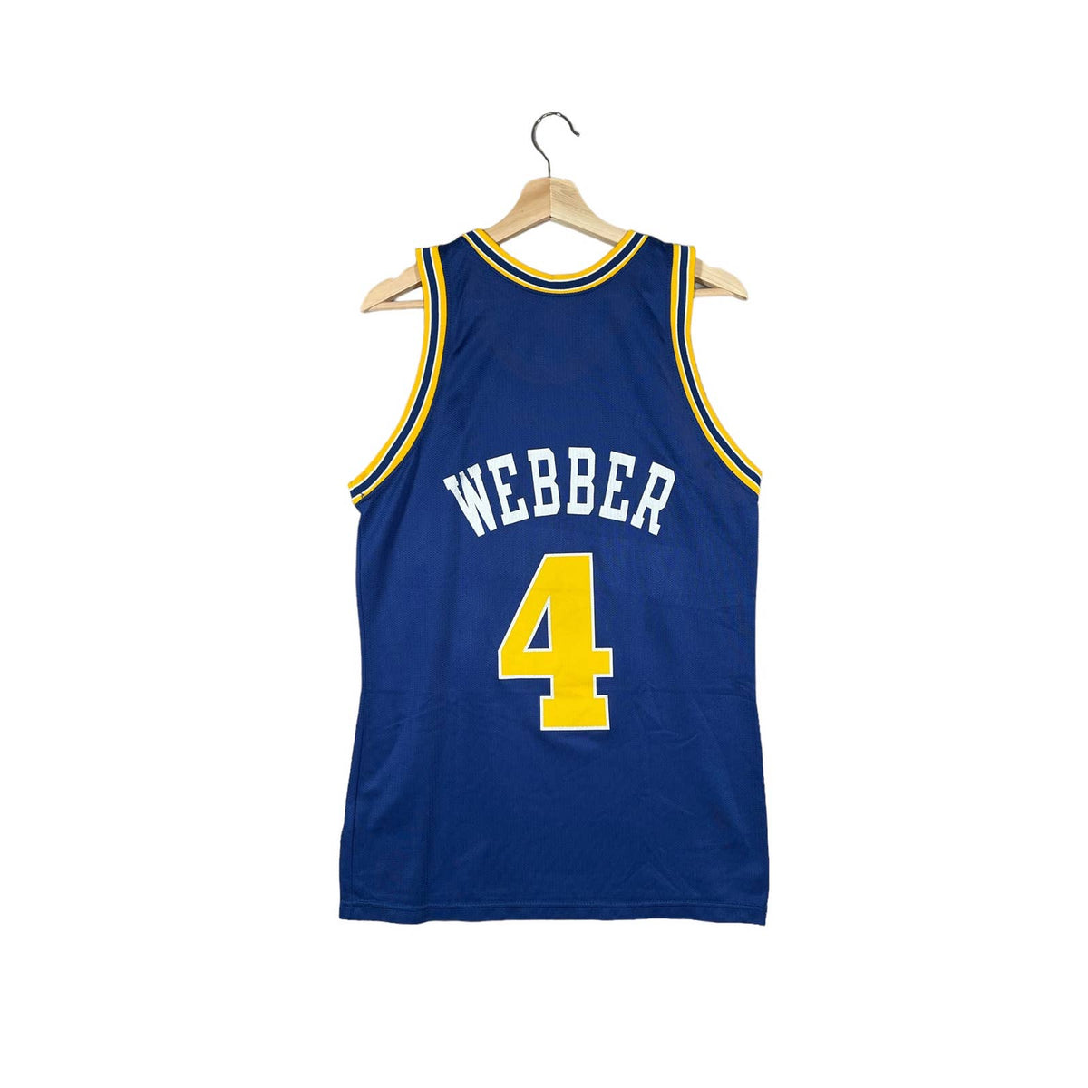 Vintage 1990's Golden State Warriors Chris Webber Away Champion Jersey