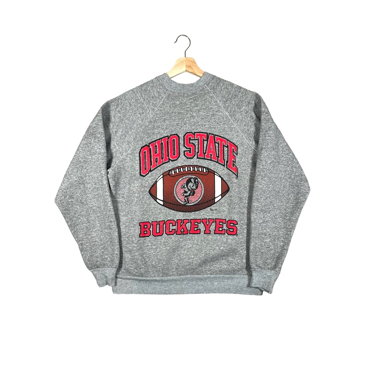 Vintage 1988 Ohio State University Buckeyes Football Crewneck