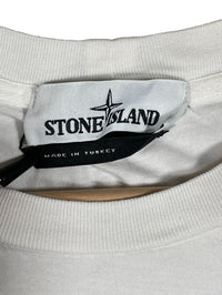 Vintage 1990's Stone Island Single Stitch Logo T-Shirt