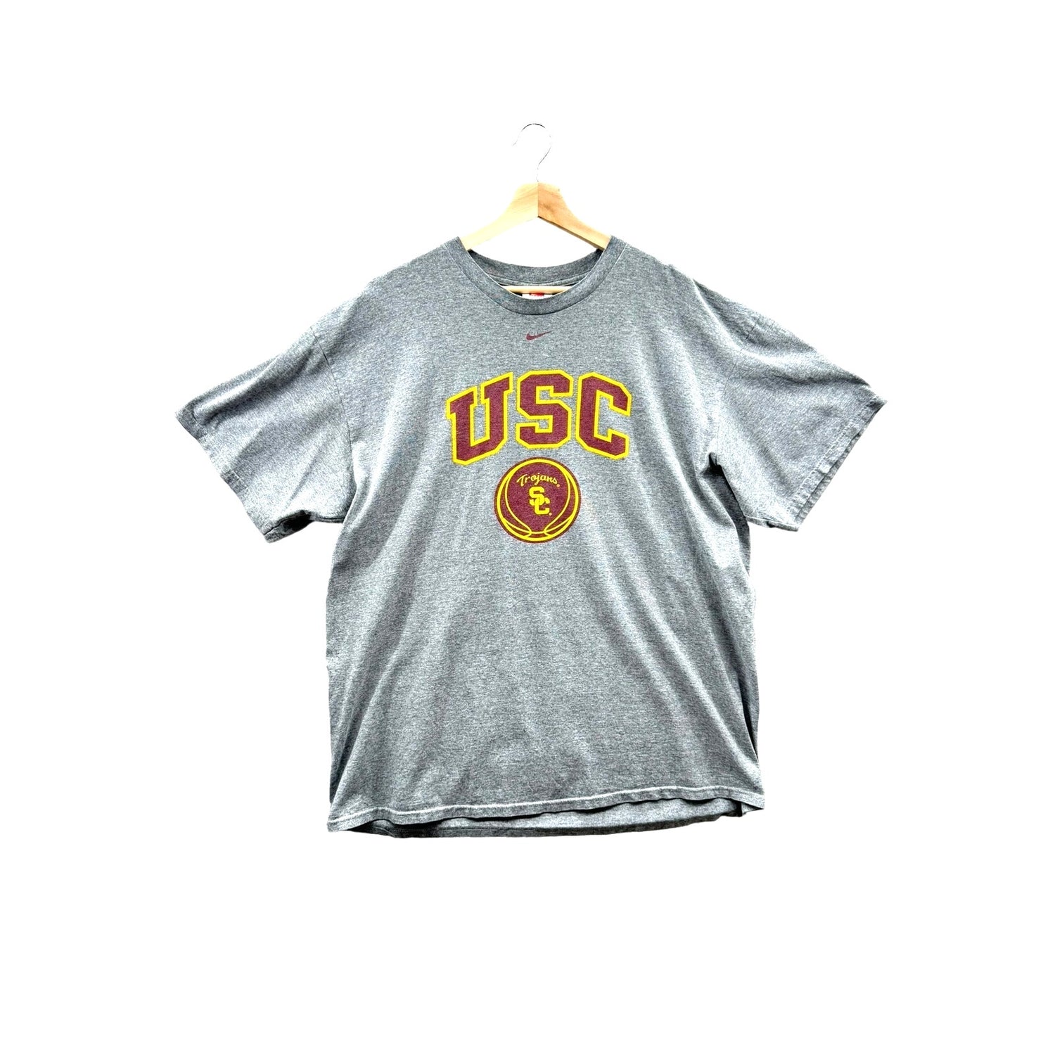 2000's Nike Team Distressed USC Trojans College Graphic Tee