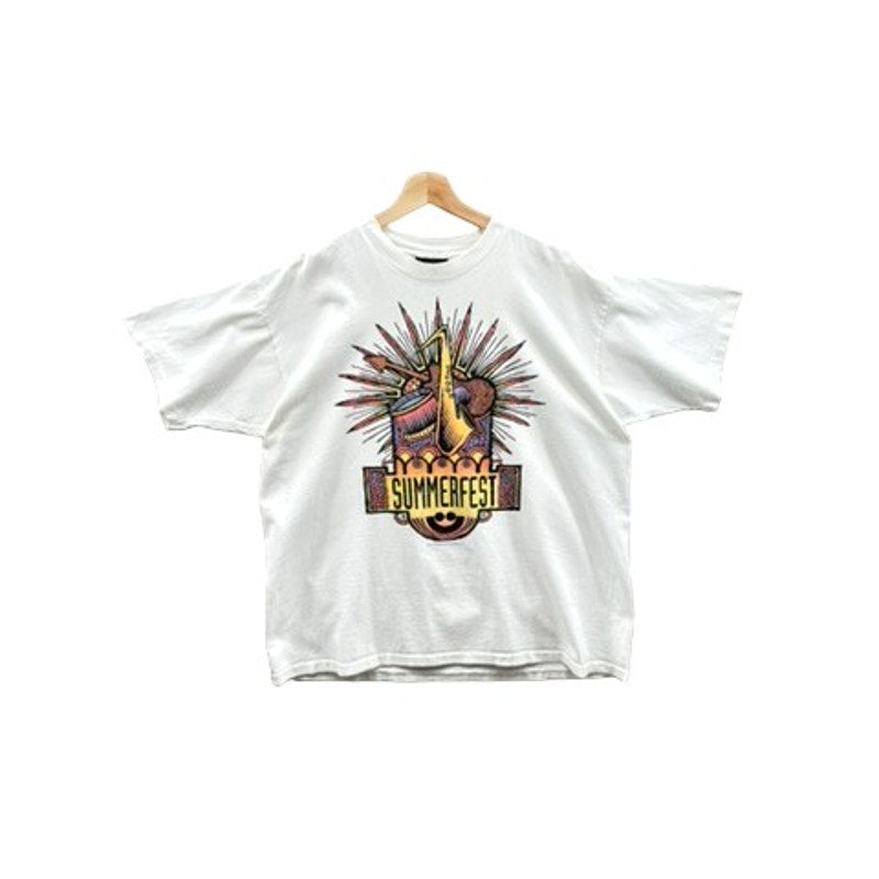 Vintage 1993 Summerfest Jazz Graphic Tee