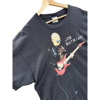 Vintage 2000's Joe Satriani Distressed Wormhole Tour Graphic Tee