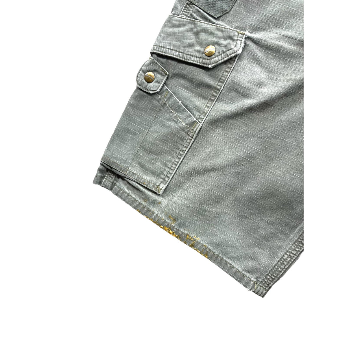 Vintage Carhartt Moss Green Cargo Workwear Shorts