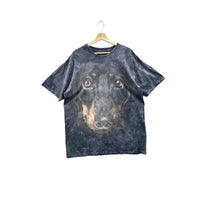 The Mountain Tie Dye Dog Animal Nature Graphic T-Shirt