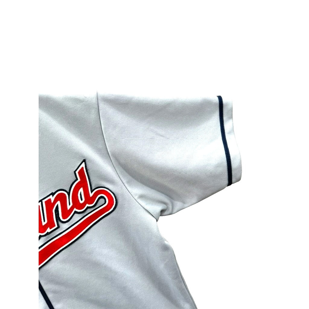 2000's Majestic Cleveland Indians C.C. Sabathia Youth Baseball Jersey