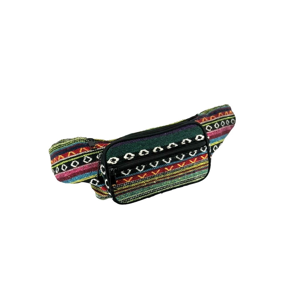 Vintage Aztec Bohemian Geo Pattern Crossbody Waist Bag