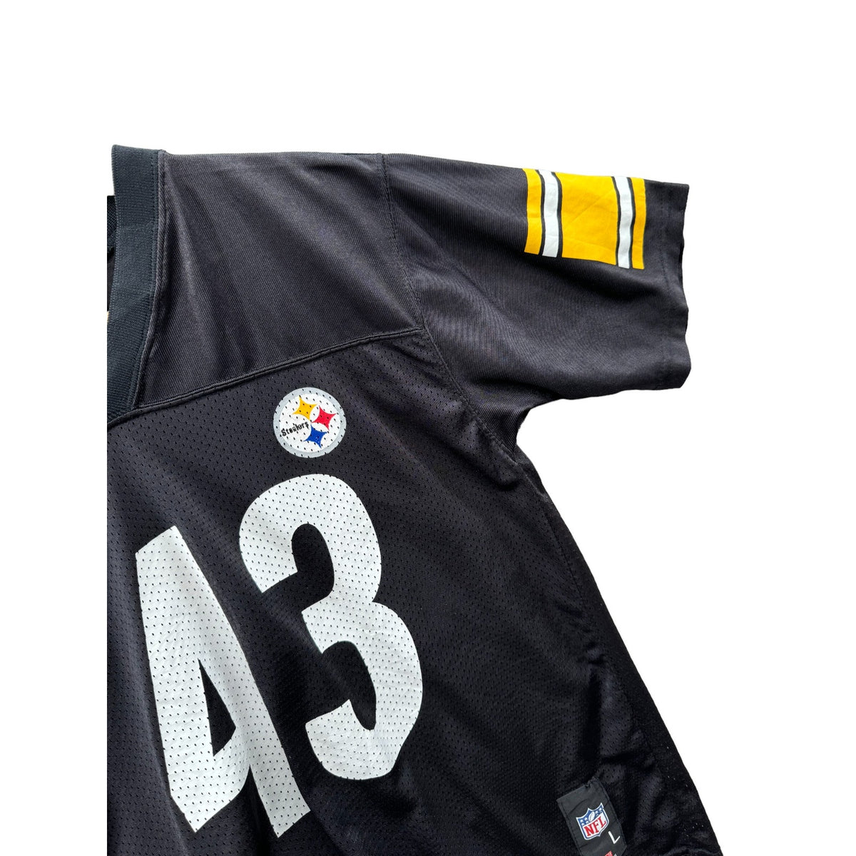 2000's Reebok Pittsburgh Steelers Troy Polamalu Youth NFL Jersey