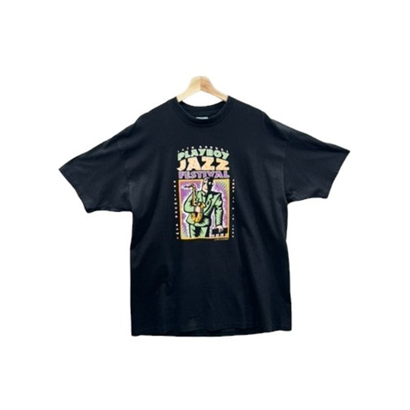 Vintage 1992 Playboy Jazz Festival Puff Print Graphic Tee