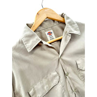 Dickies Flex Distressed Men's Canvas Utility Button Up Shirt