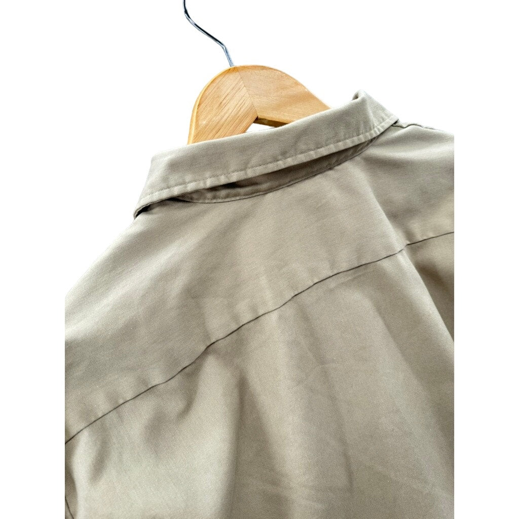 Dickies Flex Distressed Men's Canvas Utility Button Up Shirt
