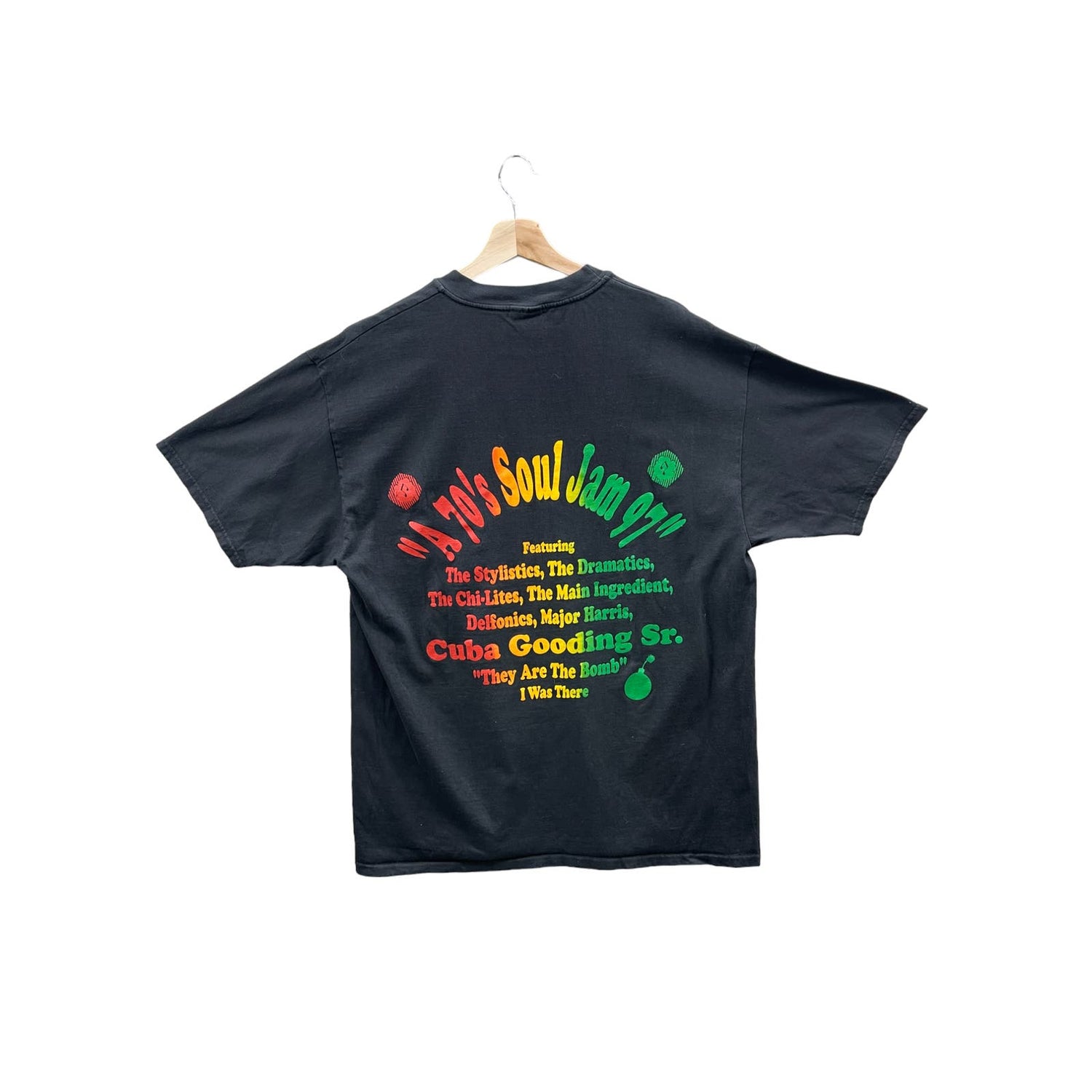 Vintage 1990's "A 70's Soul Jam 97" Graphic T-Shirt