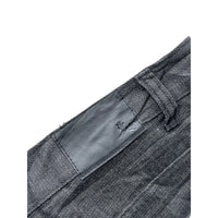 Vintage Uncut Denim Co. Men's Black Selvedge Denim Jeans