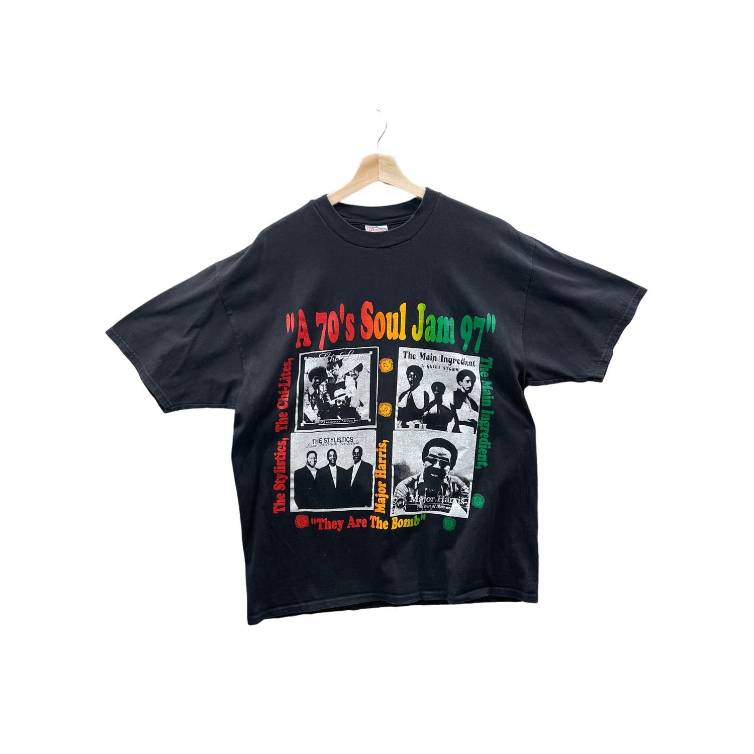 Vintage 1990's "A 70's Soul Jam 97" Graphic T-Shirt