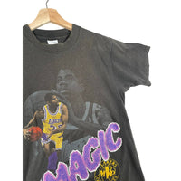Vintage 1990's LA Lakers Magic Johnson Graphic T-Shirt