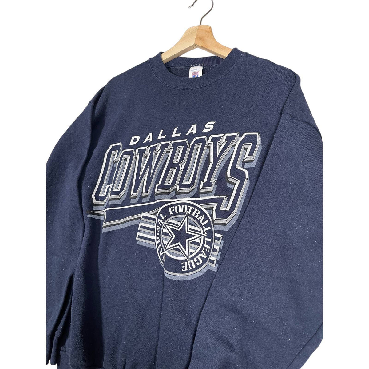 Vintage 1990's Dallas Cowboys Logo 7 Crewneck Sweater