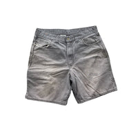 Vintage Carhartt Distressed Gray Carpenter Cargo Shorts