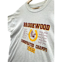 1992 Brookwood Broncos Championship Graphic Tee