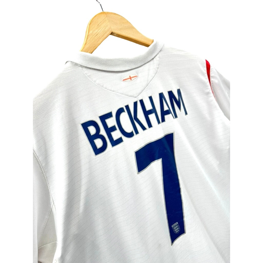 Umbro England David Beckham #7 Men's Football Soccer Jersey