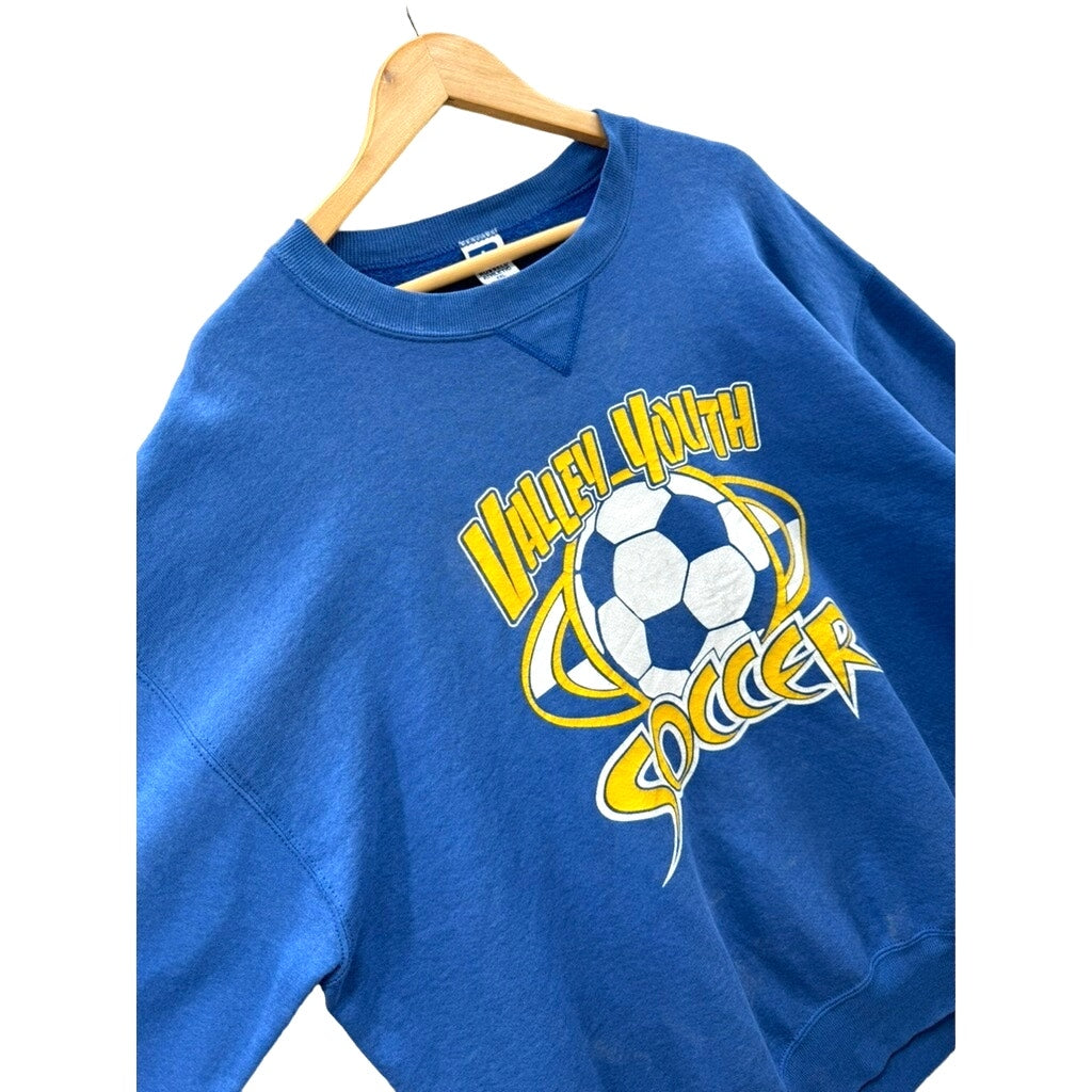 1990's Russell Athletic Valley Youth Soccer Distressed Crewneck