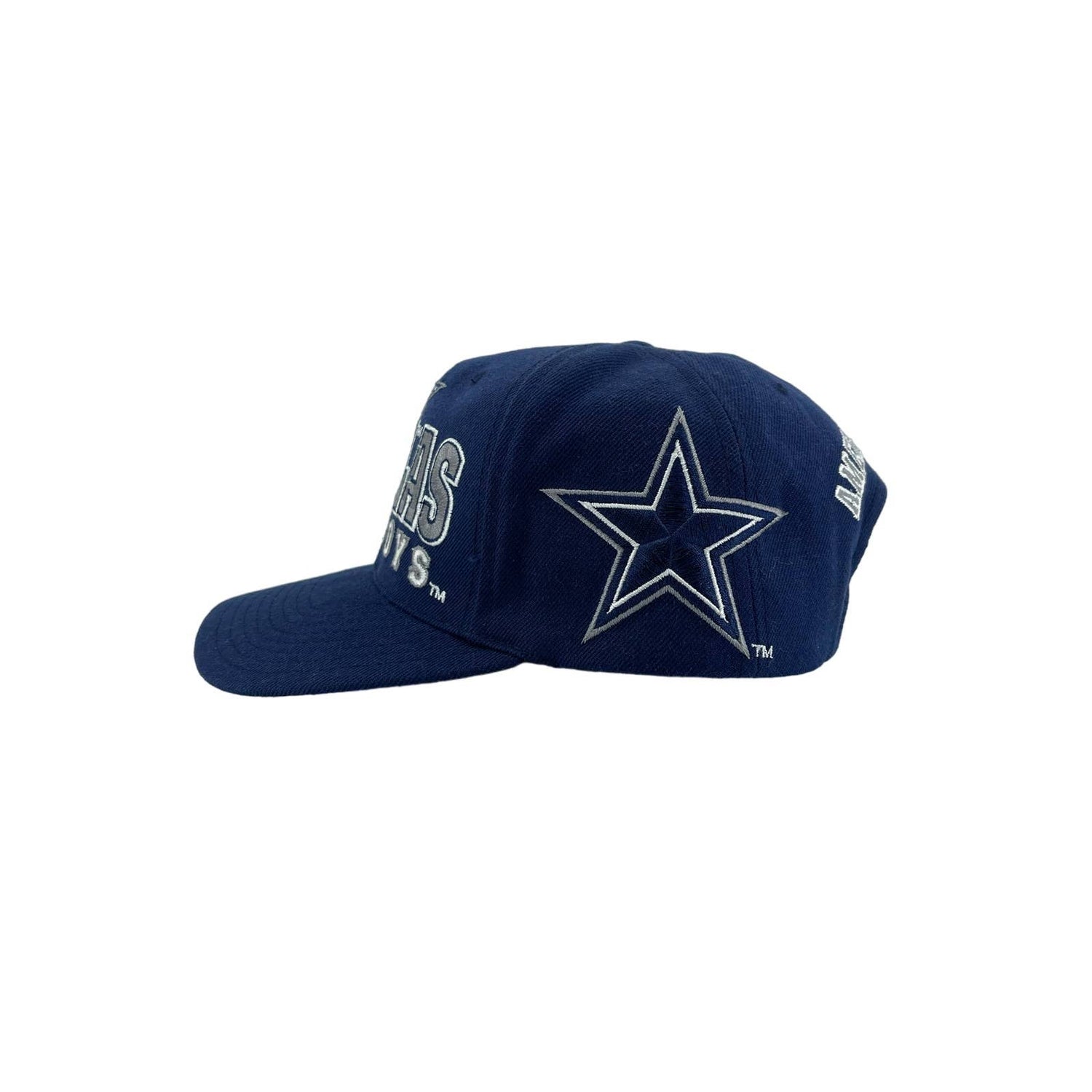 Vintage 1990's Dallas Cowboys Spell Out Snapback Hat