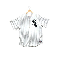 Vintage Majestic Genuine Chicago White Sox Pinstripe Baseball Jersey