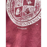 Vintage 1990's Virginia Tech University Crest Logo Sweatshirt