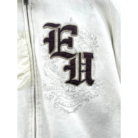 Vintage Ecko Unltd. Embroidered Sherpa-Lined Hoodie