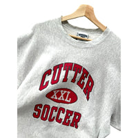 1990's Lee Cutter XXL Soccer Reverse Weave Crewneck