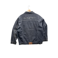 Vintage 1990's Rocawear Dark Washed Indigo Denim Workwear Jacket