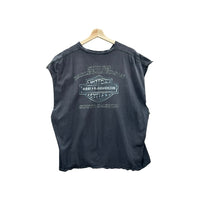 Vintage Harley-Davidson Sturgis 2012 Distressed Cut Off Tee