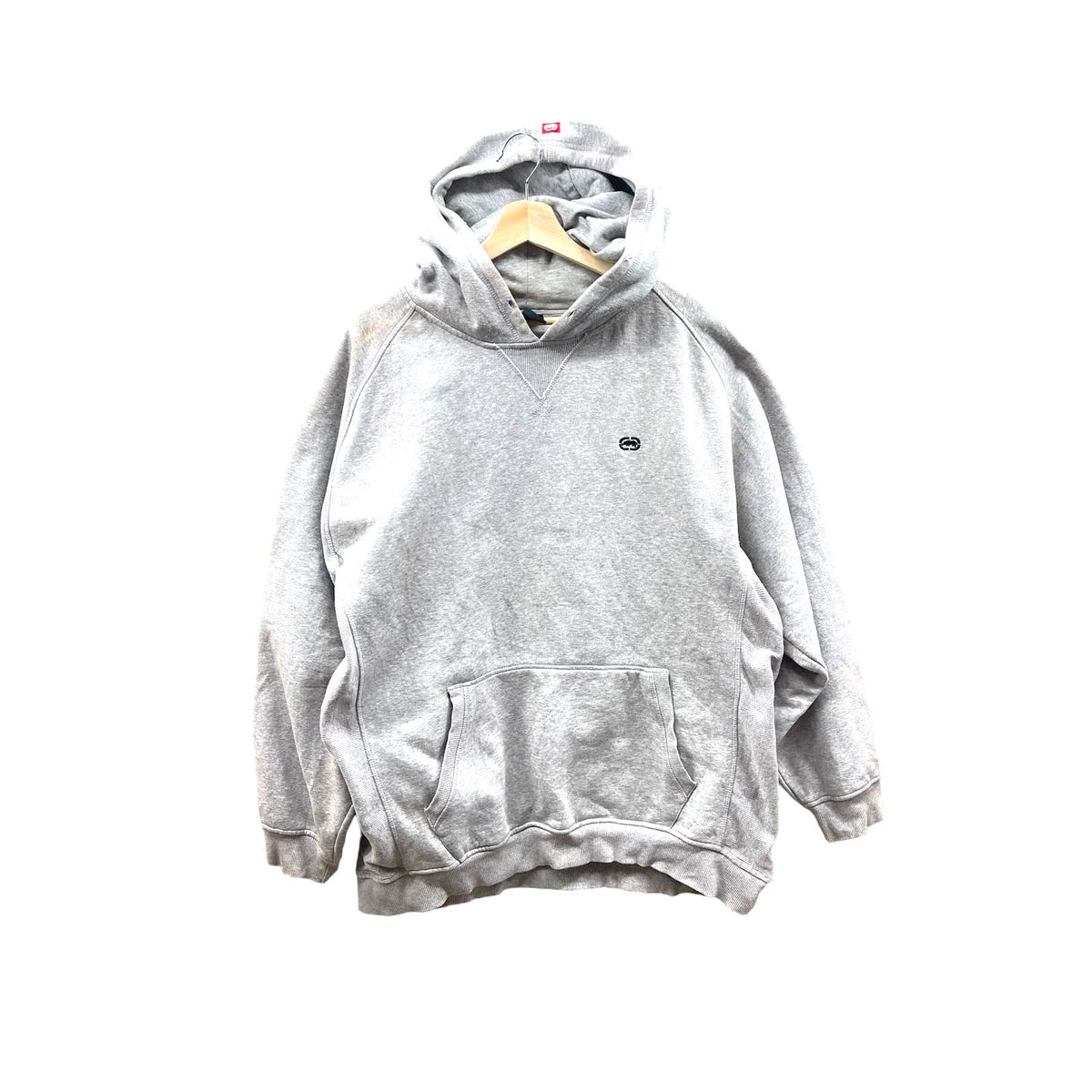 Vintage Ecko Unltd. Heavyweight Grey Reverse Weave Hoodie