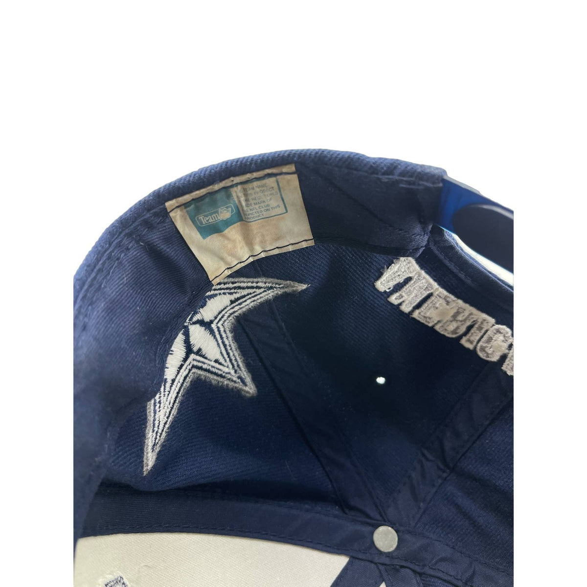 Vintage 1990's Dallas Cowboys Spell Out Snapback Hat