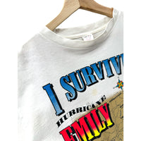 1990's I Survived Hurricane Emily Graphic Tee