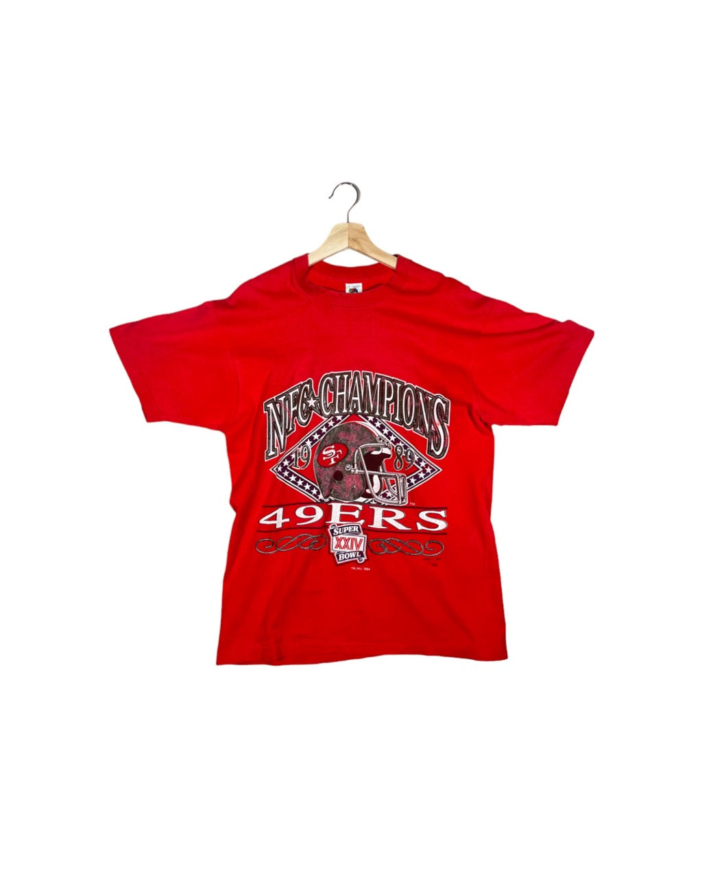 Vintage 1989 San Francisco 49ers NFC Championship T-Shirt