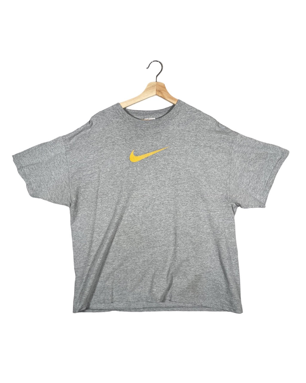 Vintage 2000's Nike Center Yellow Swoosh T-Shirt