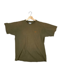 Vintage 2000's Nike Olive Green Corner Swoosh T-Shirt