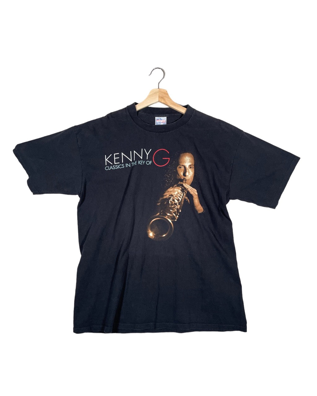 Vintage 1990's Kenny G "Classics in the Key of G" Tour T-Shirt