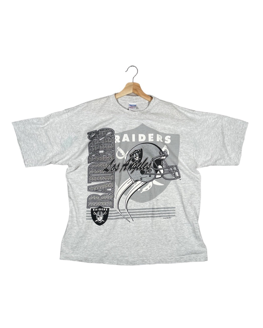 Vintage 1994 Los Angeles Raiders Graphic Print T-Shirt